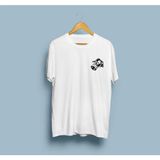 Oversize Gaz Maskesi / Nükleer Maske Tasarım Unisex T-Shirt - XL - Beyaz