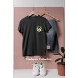 Oversize Iran Islam Cumhuriyeti Air Force Cep Tasarımlı Unisex T-Shirt - XL - Siyah