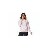 Oversize Kanguru Cepli Kapüşonlu Sweatshirt Pembe L