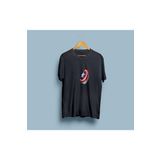 Oversize Kaptan Amerika Kalkanı Tasarım Unisex T-shirt