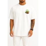 Oversize Minimalist - Ordu - Giresun Fındık Cep Tasarımlı Unisex T-Shirt