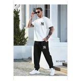 Oversize Ny Baskılı Erkek Eşofman Takımı Sohype