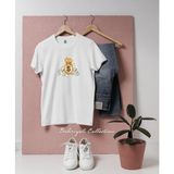Oversize Para Dolu Çanta Us Dollar Tasarımlı Unisex T-Shirt - XL - Beyaz