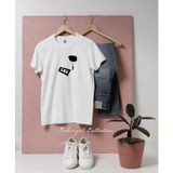 Oversize Paraşütlü Sas Komandosu Tasarımlı Unisex T-Shirt - Beyaz