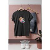 Oversize Paskalya Sepeti Ve Yumurtası Tasarımlı Unisex T-Shirt