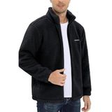 Oversize Peluş Sweatshirt Erkek Polar Sweatshirt Erkek Sweatshirt OVERSIZE-PELUSS (Siyah, L)
