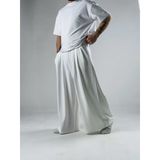 Oversize Samurai Beyaz Erkek Pantolon Coc2905