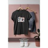 Oversize Shimoneta To Iu Gainen Ga Sonzai Shinai Taikutsu Na Sekai Tasarımlı Unisex T-Shirt - Siyah