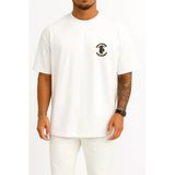 Oversize Sons Of Anarchy California Logo Cep Ve Sırt Tasarımlı Unisex T-Shirt