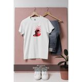Oversize Tokyo Ghoul Anime Ken Kaneki Manga Tasarımlı Unisex T-Shirt - Beyaz