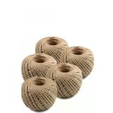 Övgü Home Hasır Ipi, Çuval Ipi, Kırnap Ipi, Jüt Ipi 100 Gram, 5 Adet