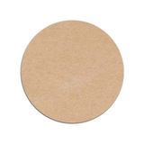 Övgü Tasarım Supla Levha 12 Adet 3 mm Ham Mdf 33 cm Çap Yuvarlak