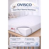 OVİSCO Bebek Yatağı 10cm Omurga Destekli – OEKO-TEX® Örme Kumaş – Yıkanabilir Kılıf – Özel Ölçü Üretim