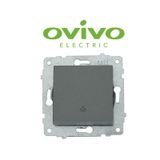 Ovivo Fume Zil Butonu Light Cercevesiz Grano