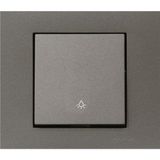 Ovivo Grano Antrasit Light Anahtarı + Çerçeve