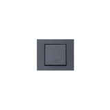 Ovivo - Grano Light Anahtar Mekanizma+Çerçeve (Füme) 600-000212-205