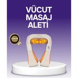 Ovmalı Boyun ve Sırt Masaj Cihazı - Renkli