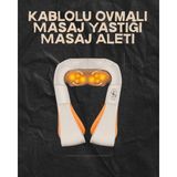 Ovmalı Isıtmalı Elektrikli Masaj Aleti - Boyun, Sırt, Bel, Omuz ve Bacak Için Profesyonel Masaj Aleti