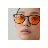 OVOIR Turuncu Lens Mavi Işık Koruyucu Bilgisayar Gözlüğü TR90 Çerçeve