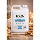 Ovya Profesyonel Kokusuz Naturel Spa Masaj Yağı 5lt. (SYNTER213) - Şeffaf