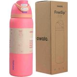 Owala Freesip Pipetli ve Kilitli Çelik Termos - 945ML - Pudra - Pembe