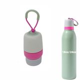 Owala FreeSip Twist Yalıtımlı Paslanmaz Çelik 18 oz 24 oz Su Şişesi (Gül Kırmızısı) ile Uyumlu Yedek Kapak