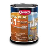 Owatrol Decks Olje D1 Şeffaf Mat 1 lt Tik Yağı