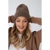 OWERALL Unisex Premium Beanie Bere - Kaşmir Dokulu Yumuşak Örme Kışlık Bere Kahverengi Standart
