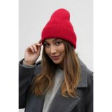 OWERALL Unisex Premium Beanie Bere - Kaşmir Dokulu Yumuşak Örme Kışlık Bere Kırmızı Standart