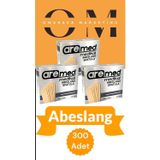 Owersea 100X3 Paket 300 Adet Abeslang Tahta Dil Çubuğu Basacağı - Ağda Spatulası,Spatula Aremed Beybi Ahşap