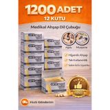 Owersea 12 Kutu Medikal Abeslang Ahşap Dil Çubuğu - Ağda Spatulası 12×100'lü