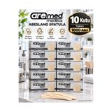 Owersea Aremed 100'lü 10 Paket Abeslang Tahta Dil Çubuğu Basacağı - Ağda Spatulası, Spatula (10 PAKET)