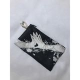 Owl Bag Art Kavuşan Ellerdesenli Tasarım Bez Kalemlik-Cüzdan