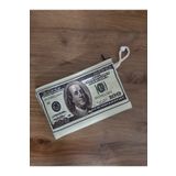Owl Bag Dolar Görünümlü Desenli Tasarım Bez Kalemlik-Cüzdan