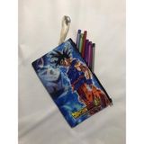 Owl Bag Dragon Bawl Desenli Tasarım Bez Kalemlik-Cüzdan