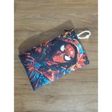 Owl Bag Fantastic Spiderman Desenli Tasarım Bez Kalemlik-Cüzdan