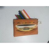 Owl Bag Friends Logo Desenli Tasarım Bez Kalemlik-Cüzdan