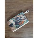 Owl Bag Genshin Impact Serisi - Eula Karakteri Desenli Tasarım Bez Kalemlik-Cüzdan