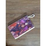 Owl Bag Genshin Impact Serisi - Mona Karakteri Desenli Tasarım Bez Kalemlik-Cüzdan