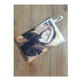 owl bag Given - Haruki nakayama desenli Tasarım Bez Kalemlik-cüzdan