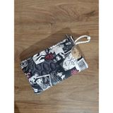 Owl Bag Gotik Whispering Woman Desenli Tasarım Bez Kalemlik-Cüzdan