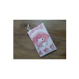 Owl Bag My Melody Desenli Tasarım Bez Kalemlik-Cüzdan