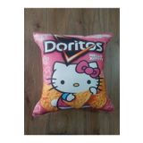 owl bag OW BAG hello kity cips paketi desenli Şekilli tasarım chibi karakter Yastık