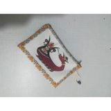 Owl Bag Şahmeran No 6 Desenli Tasarım Bez Kalemlik-Cüzdan