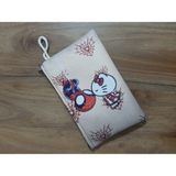 Owl Bag Spider And Kity Love Desenli Tasarım Bez Kalemlik-Cüzdan