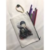 Owl Bag Tokyo Ghoul Desenli Tasarım Bez Kalemlik - Cüzdan