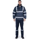 Owl Hi-Vis Iş Montu - Lacivert
