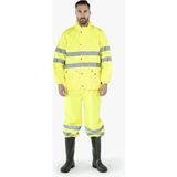 OWL Hi - Vis Yağmurluk Takım - 3XL - Açık Sarı