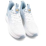 OWLDAYS Z-5472 Numara 39 Üniseks Triko Anorak Sneaker Spor Ayakkabı BEYAZ_MAVİ