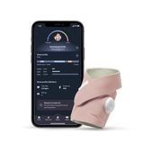 Owlet Dream Çorap - Akıllı Bebek Monitörü - Canlı Nabız, Oksijen Takibi - Gül Kurusu